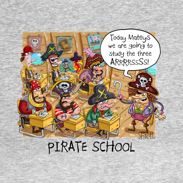 Pirate School. The three “ARRRRSSSS!” by macccc8